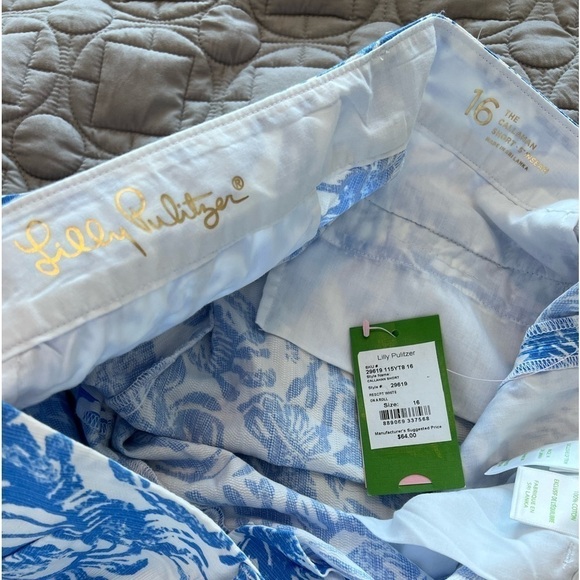 Lilly Pulitzer Resort White On A Roll Callahan Shorts - Picture 12 of 15